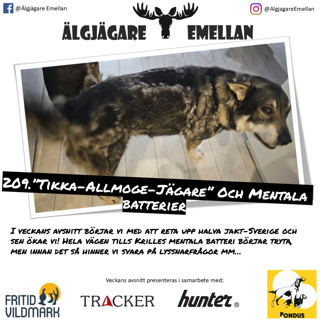 209. ”Tikka-Allmoge-Jägare” & Mentala batterier