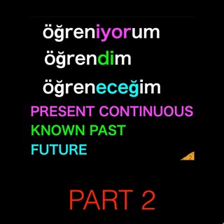 The top 50 Turkish Verbs in different tenses - Part 2
