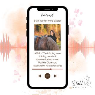 #199 – Tömkörning som träning, rehab & kommunikation – med Matilda Olofsson, Stockholm Hästutveckling