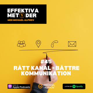 #45 Rätt kanal - bättre kommunikation