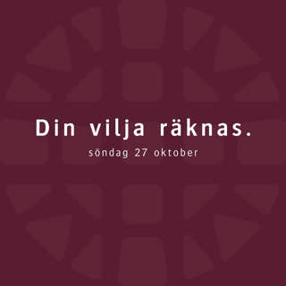 Din vilja räknas – Robert Eriksson