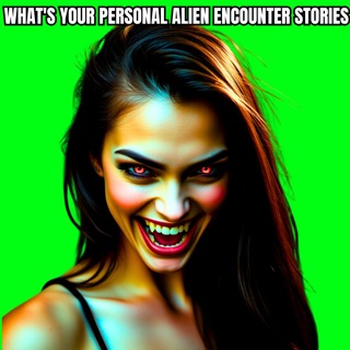 What's Your Personal Alien Encounter Stories