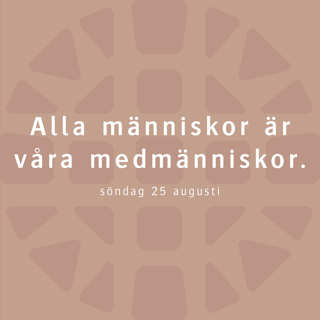 Alla människor är våra medmänniskor – Per Duregård