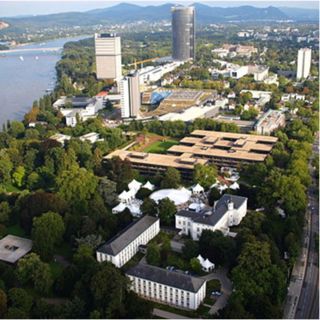 Bonn is a city on the Banks of the Rhine in the German State of North Rhine Westphalia
