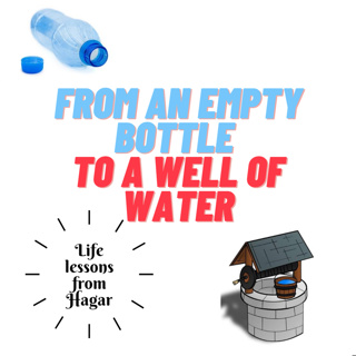 From an empty bottle to a well of water