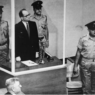 11th April 1961: The trial of Nazi SS Lieutenant Colonel Adolf Eichmann begins in Israel
