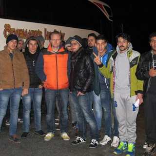 De nakna syrierna i snön