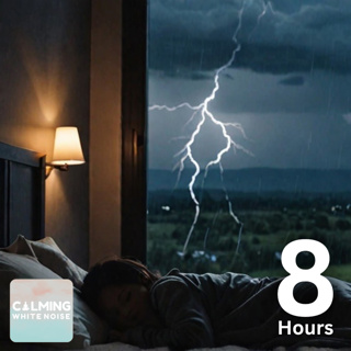 8 Hours of Rainfall and Thunder for Relaxation | Sleep, Study, Focus
