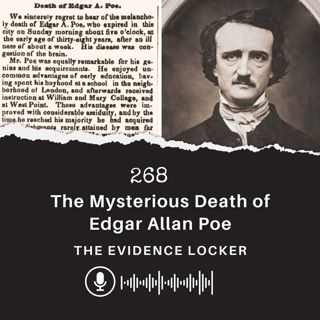 268: The Mysterious Death of Edgar Allan Poe | USA