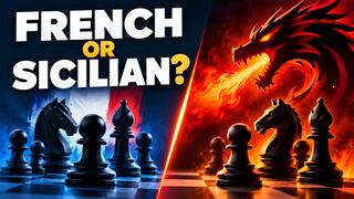 Ep. 208: French Defense vs. Sicilian Dragon | 5+0 Amateur Run