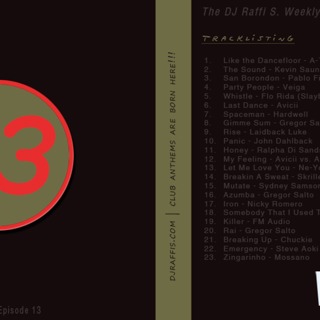 The DJ Raffi S. Weekly Podcast Show - Episode 13