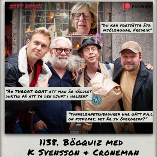 1138. DEL 2: Bögquiz med K Svensson & Croneman