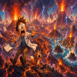 What If All Volcanoes Erupted at Once?