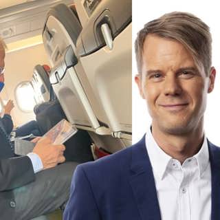 Flyga business med EU:s utrikeschef: Andreas Liljeheden, Lissabon