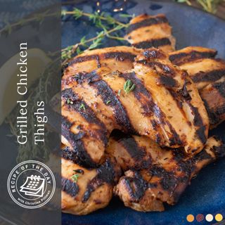 Grilled Chicken Thighs