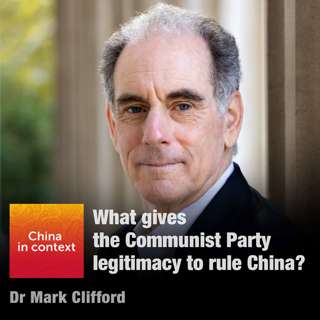 What gives the Communist Party legitimacy to rule China?