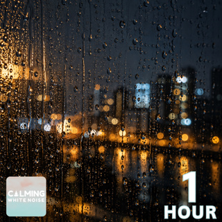 Rain on Window for Focus | 1 Hour Rain Sounds