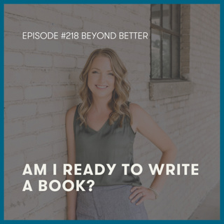 218. Book Tip | Am I ready to write a book?