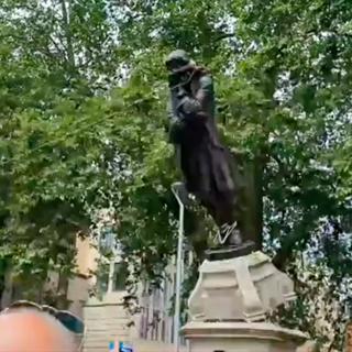 The politics of toppling a statue
