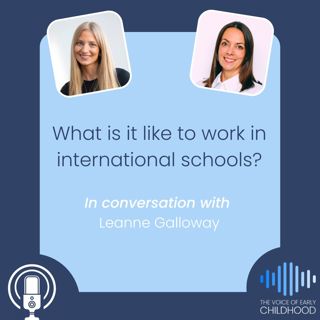 What is it like to work in international schools?
