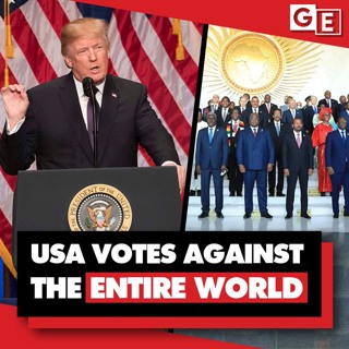 USA voted against the ENTIRE WORLD, opposing equal representation of Africa