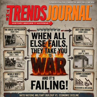 WHEN ALL ELSE FAILS, THEY TAKE YOU TO WAR... AND IT'S FAILING!