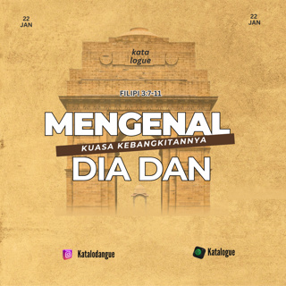 Mengenal Dia dan Kuasa KebangkitanNya