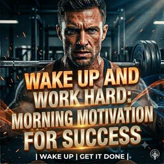 Wake Up and Work Hard: Morning Motivation for Success