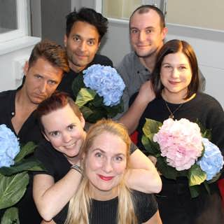 Kristin Lundell, Johan Hilton, Kim Veerabuthroo Nordberg och Hannes Fossbo!