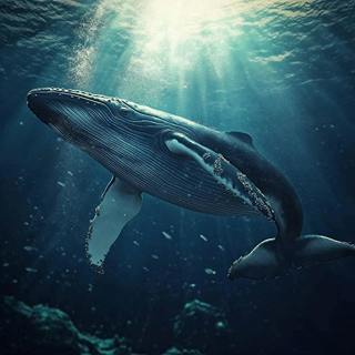 8 Hours of Whale Sounds Deep Underwater for Sleep and Relaxation