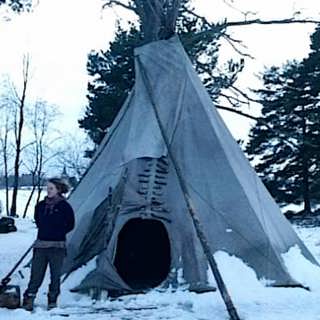 Jag och min tipi