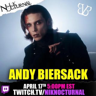 The ANDY BIERSACK (Black Veil Brides) Interview