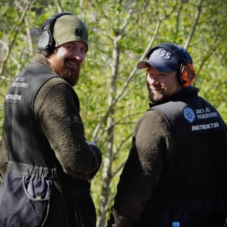 Anders Storm Nilsestuen og Eivind Lurås fra Jakt- og Fiskesenteret
