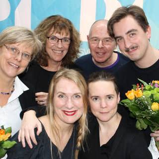 Margit Silbersten, Willy Silberstein, Jack Werner och Ingrid Carlberg!