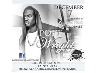 Poet Wright Exclusively Speaks To #BelmontRadio