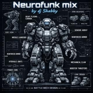 dj Shabby - September 2025 Neurofunk Mix