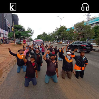 Swiggy Delivery Agents On Strike