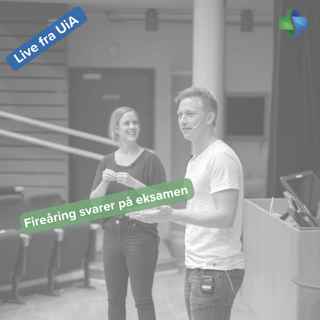 Fireåring svarer på nasjonal eksamen (forelesning ved Universitetet i Agder)