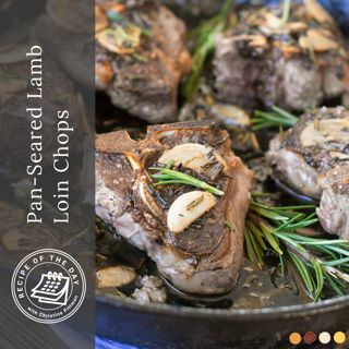 Pan-Seared Lamb Loin Chops
