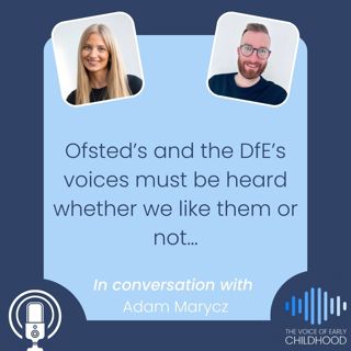 Ofsted's and the DfE's voices must be heard whether we like them or not…