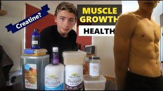 All The Supplements I Use As A 15 Year Old Trying To Build Muscle