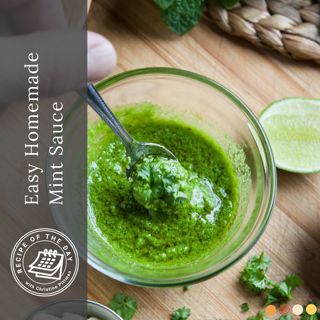 Easy Homemade Mint Sauce