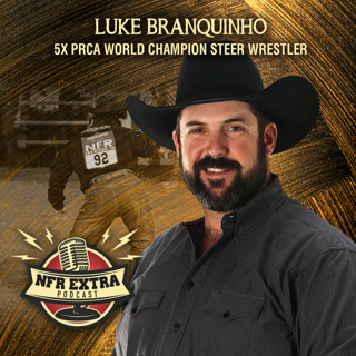 #140 5X PRCA Steer Wrestling Champion Luke Branquinho