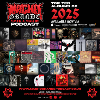 Macho Grande 332 Best of 2025: Deftones, Sleep Token, Dying Wish, Deafheaven, Conjurer, Telepathy, Thrice, Maruja, Mogwai, We Lost The Sea & many more