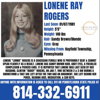 434 // Lonene Rogers
