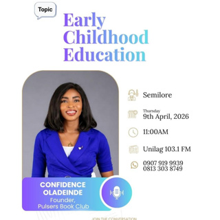Early Childhood Education with Confidence Oladeinde 