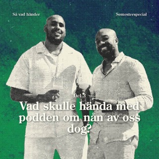 Semesterspecial #3: Vad skulle hända med podden om nån av oss dog?