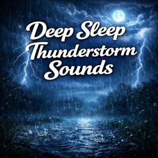 Midnight Thunderstorm Sounds: Winter Night Calm
