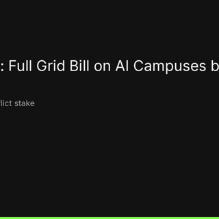 California: Full Grid Bill on AI Campuses by Jan 2028 - CRE AI Briefing, Sep 29, 2026