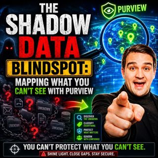 The Shadow Data Blindspot: Mapping What You Can’t See with Purview
